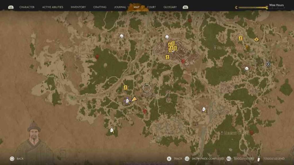 『The Blood of Dawnwalker』 サンゴラ谷という地図の正体