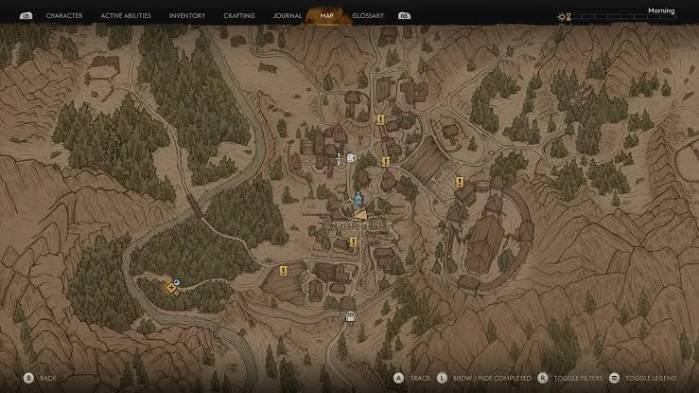 『The Blood of Dawnwalker』 昼の地図と夜の地図は別物