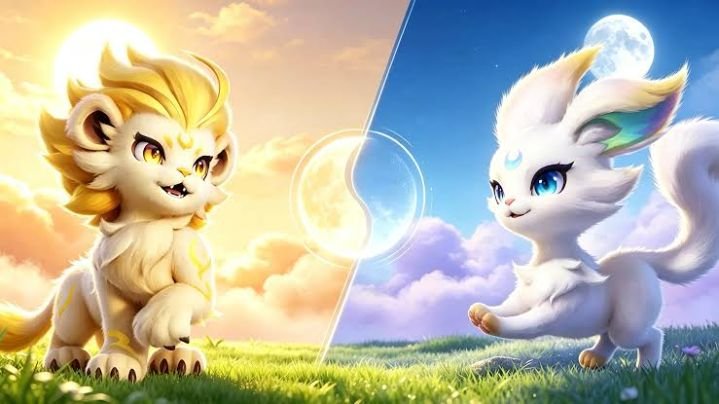 【アニモ】ヘリオンとルナーラ