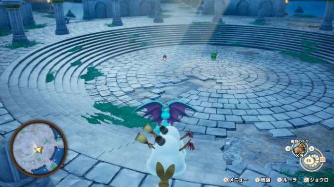 【ドラクエモンスターズ4】レベル上げ中盤の周回　グリズリーとギガントヒルズ